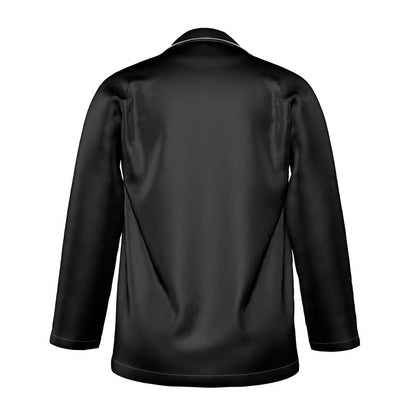Black Gold Men's Luxury Pajama Shirt