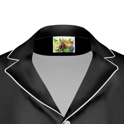 Black Gold Men's Luxury Pajama Shirt