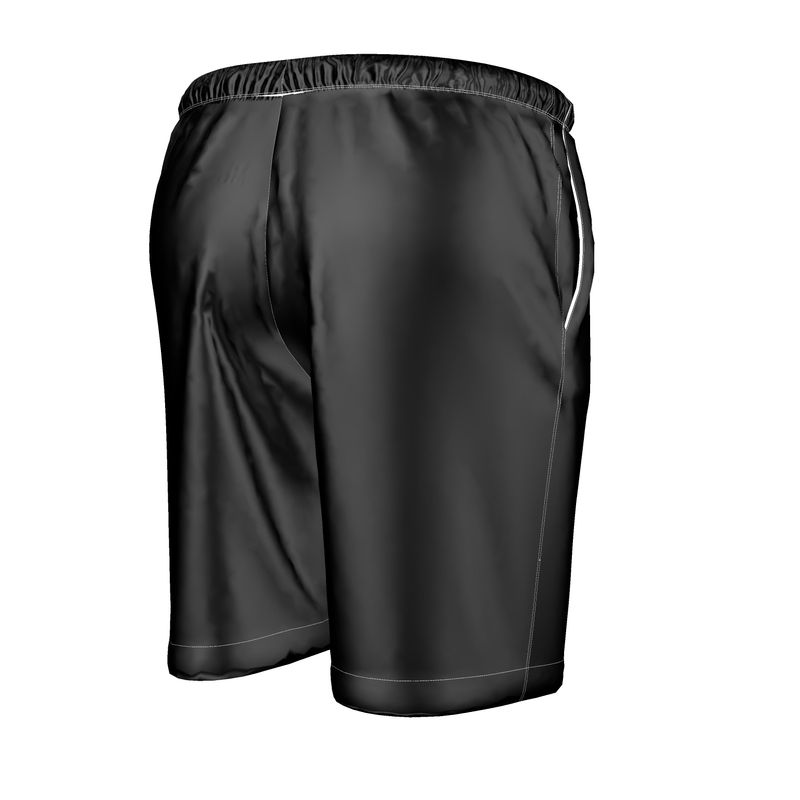 Black  Gold Men's Luxury Pajama Shorts