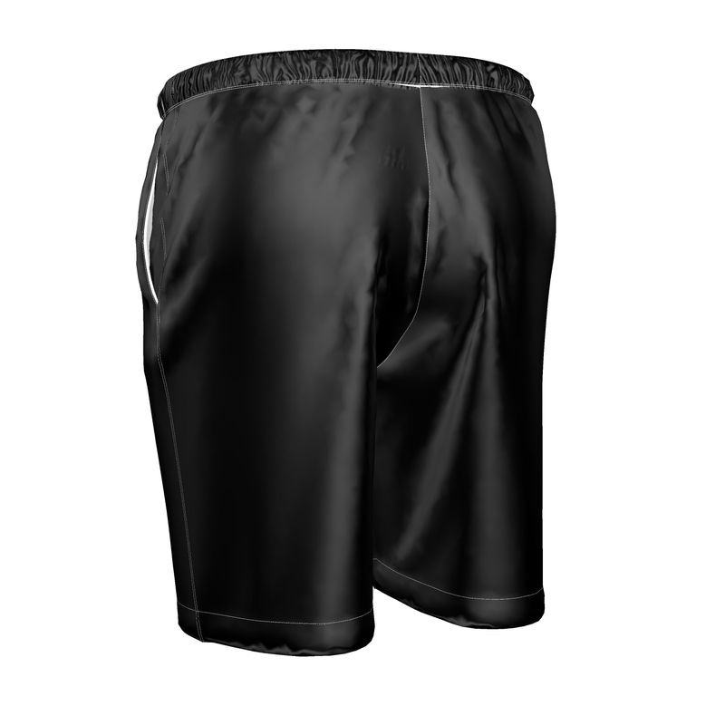 Black  Gold Men's Luxury Pajama Shorts