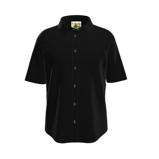 Black Gold Mens Short Sleeve Shirt