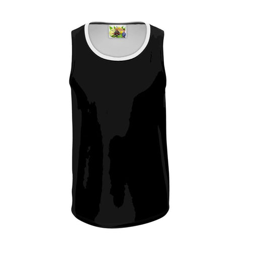Black Gold Cut and Sew Tank Top