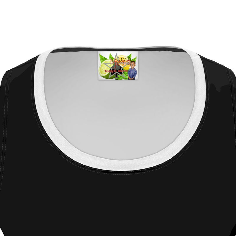 Black Gold Cut and Sew Tank Top