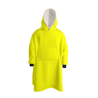 Light yellow Hoodie Blanket