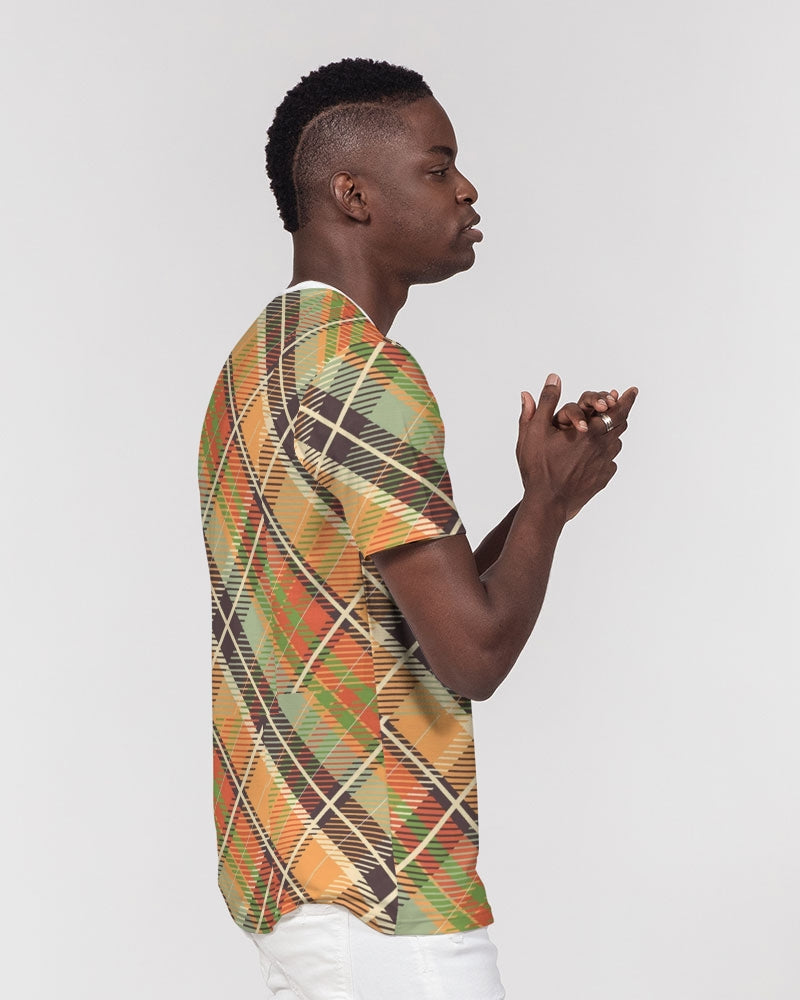 "No logo's" Men's All-Over Print Pocket Tee