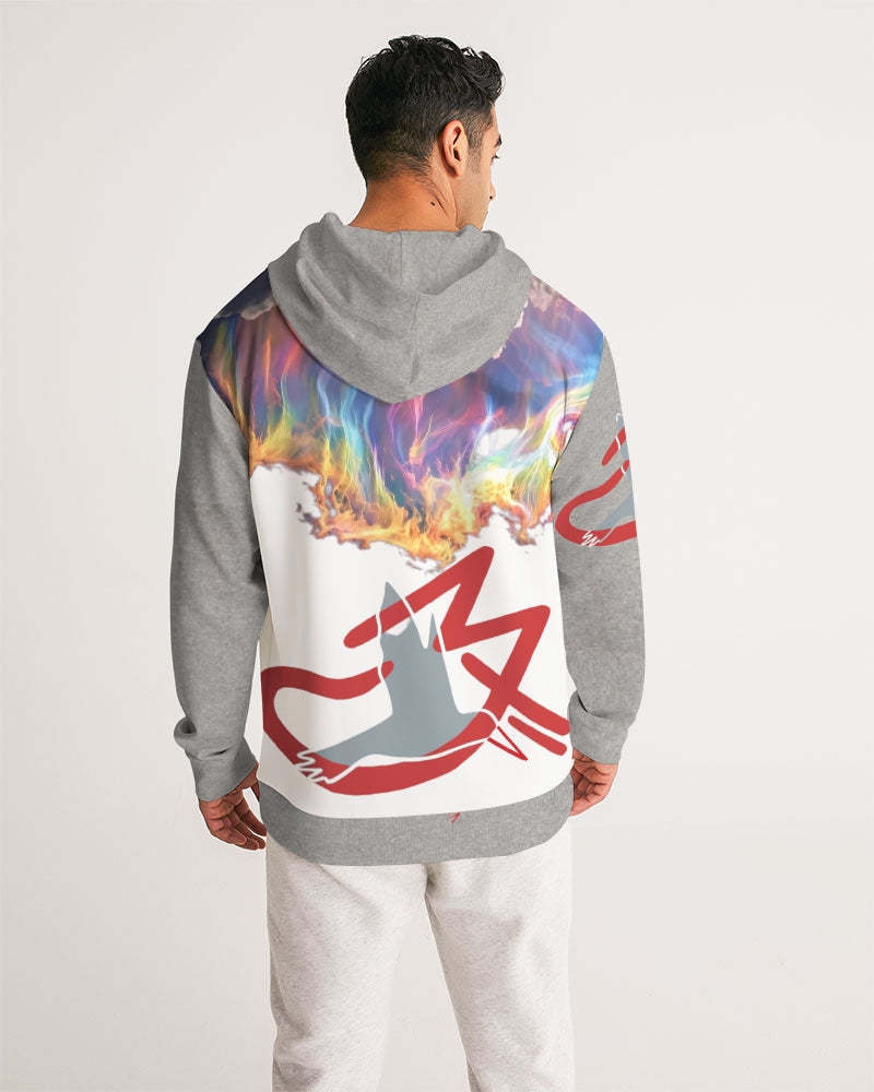 Flashing fire  Men's All-Over Print Hoodie