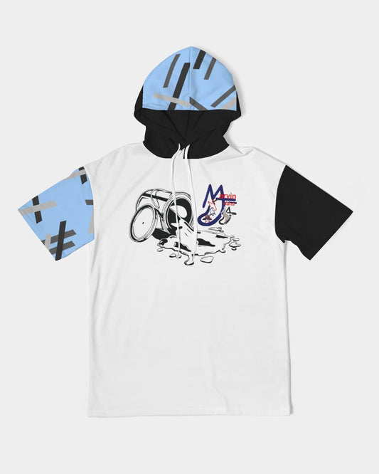 Special drip Men's All-Over Print Premium Heavyweight Short Sleeve Hoodie