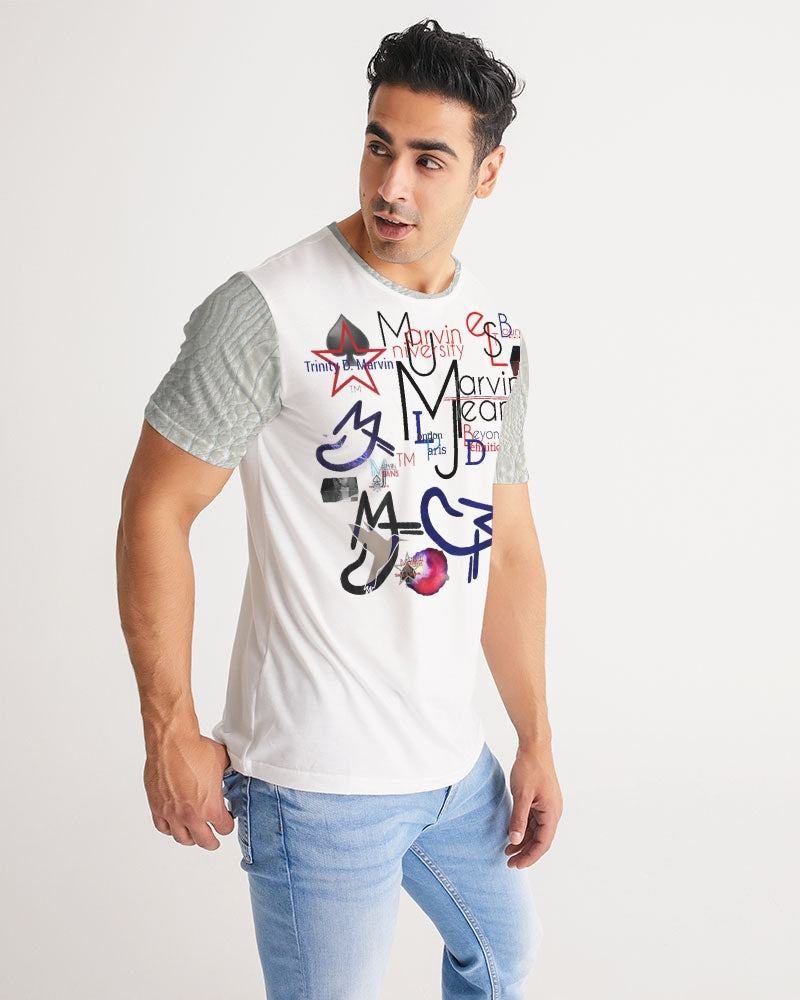 Logo's Gator white Men's All-Over Print Tee