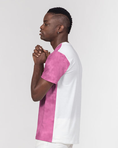 What the pink  Men's All-Over Print Pocket Tee