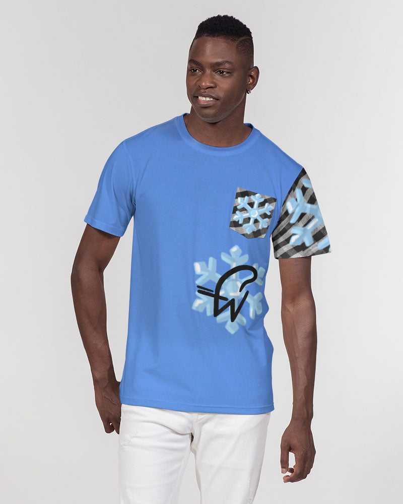 MJ blackout  Men's All-Over Print Pocket Tee
