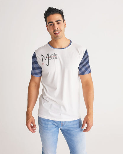 Blue stripes Men's All-Over Print Tee