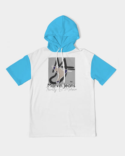 Loud Men's All-Over Print Premium Heavyweight Short Sleeve Hoodie