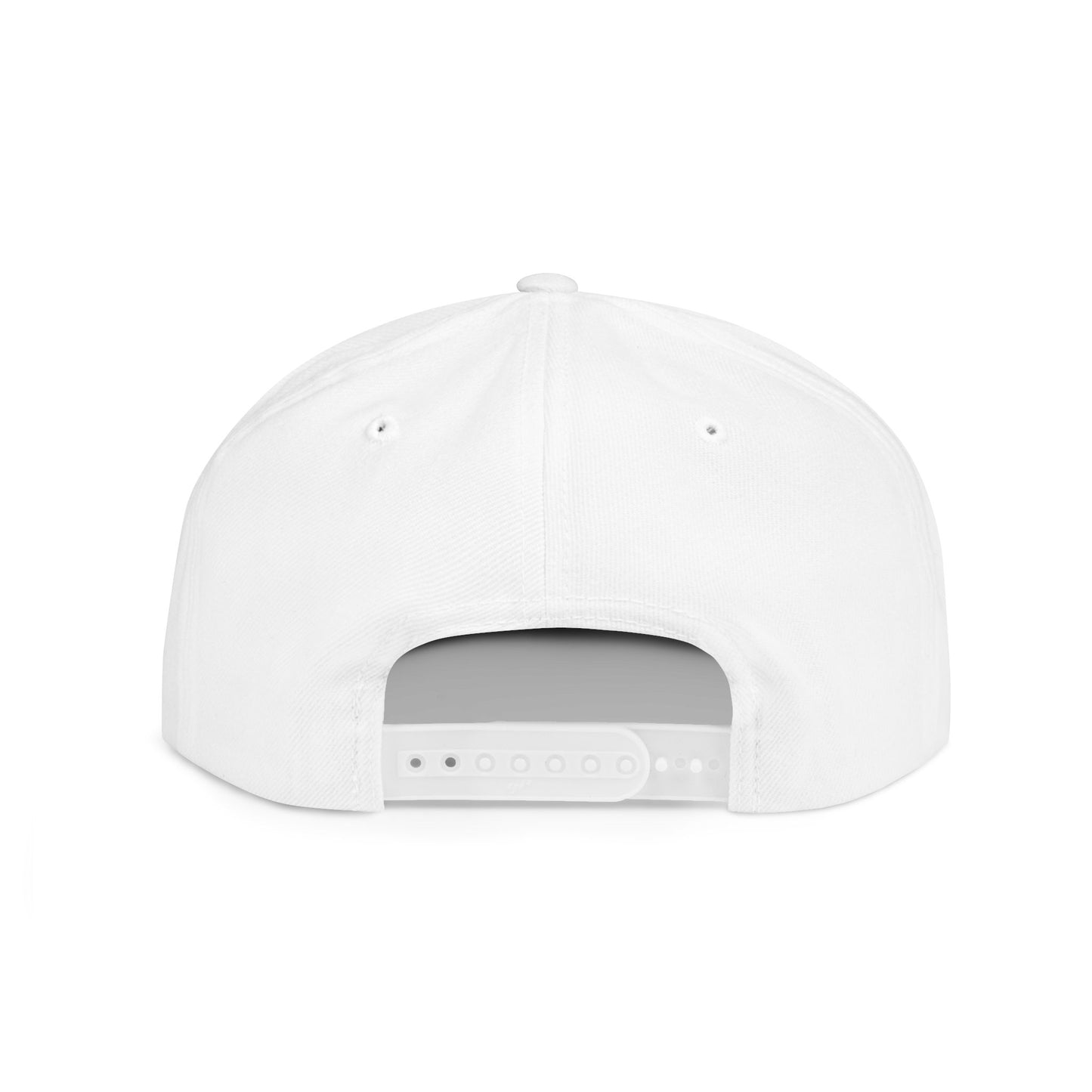 MJ white Stylish Flat Bill Snapback Hat for Everyday Wear, Embroidered Cap, Streetwear Accessory, Gift for Him/Her, Trendy Headwear