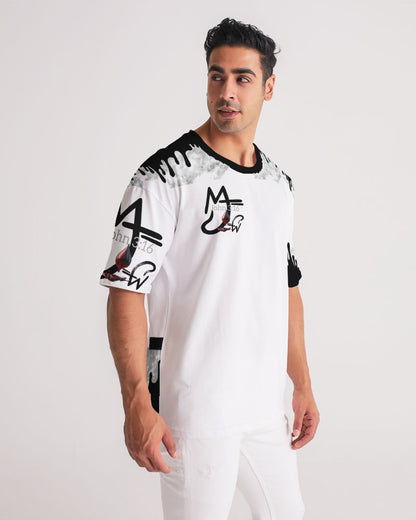 Nothing but the blood  Men's All-Over Print Premium Heavyweight Tee