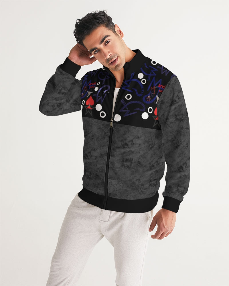 BRAND ready Men's All-Over Print Track Jacket