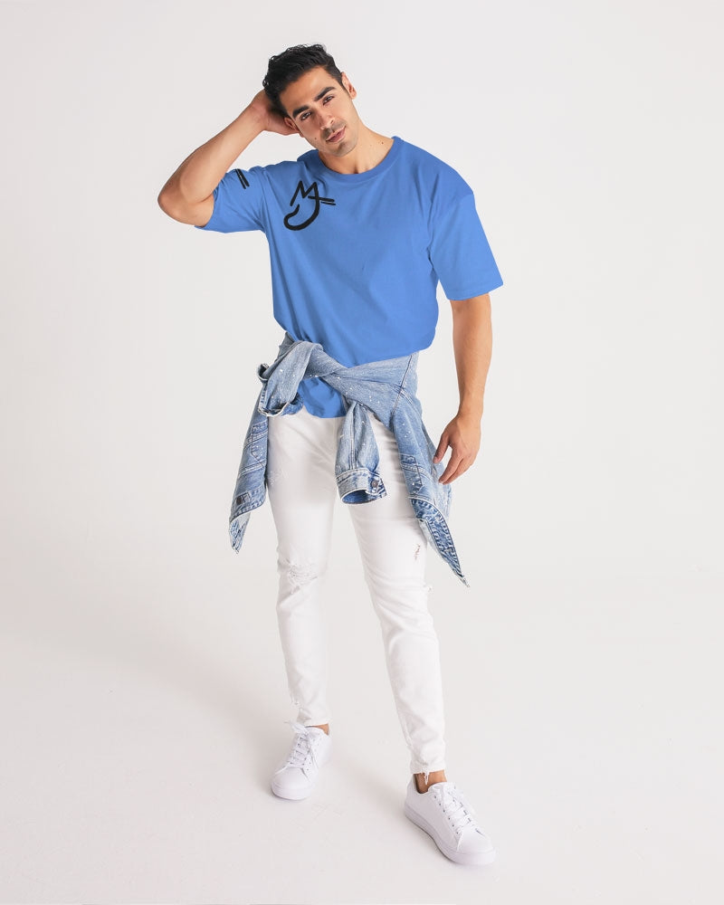 MJ blackout  Men's All-Over Print Premium Heavyweight Tee