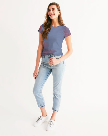 Sky bright Women's All-Over Print Tee