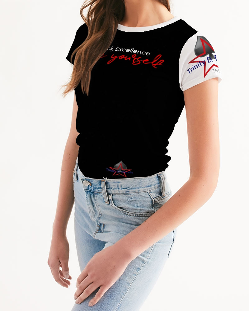 Black Excellence Women's All-Over Print Tee