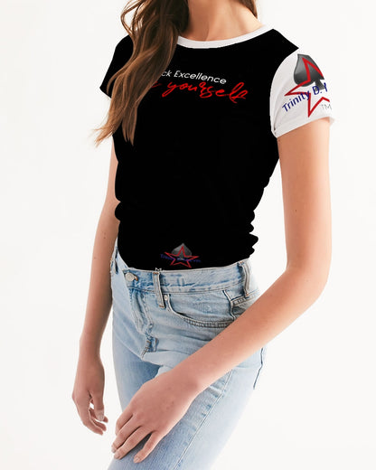 Black Excellence Women's All-Over Print Tee