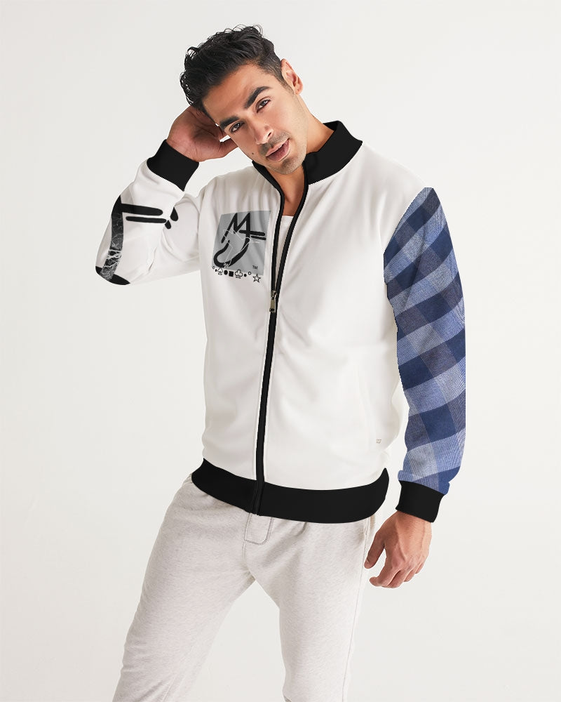 MJ black  Men's All-Over Print Track Jacket
