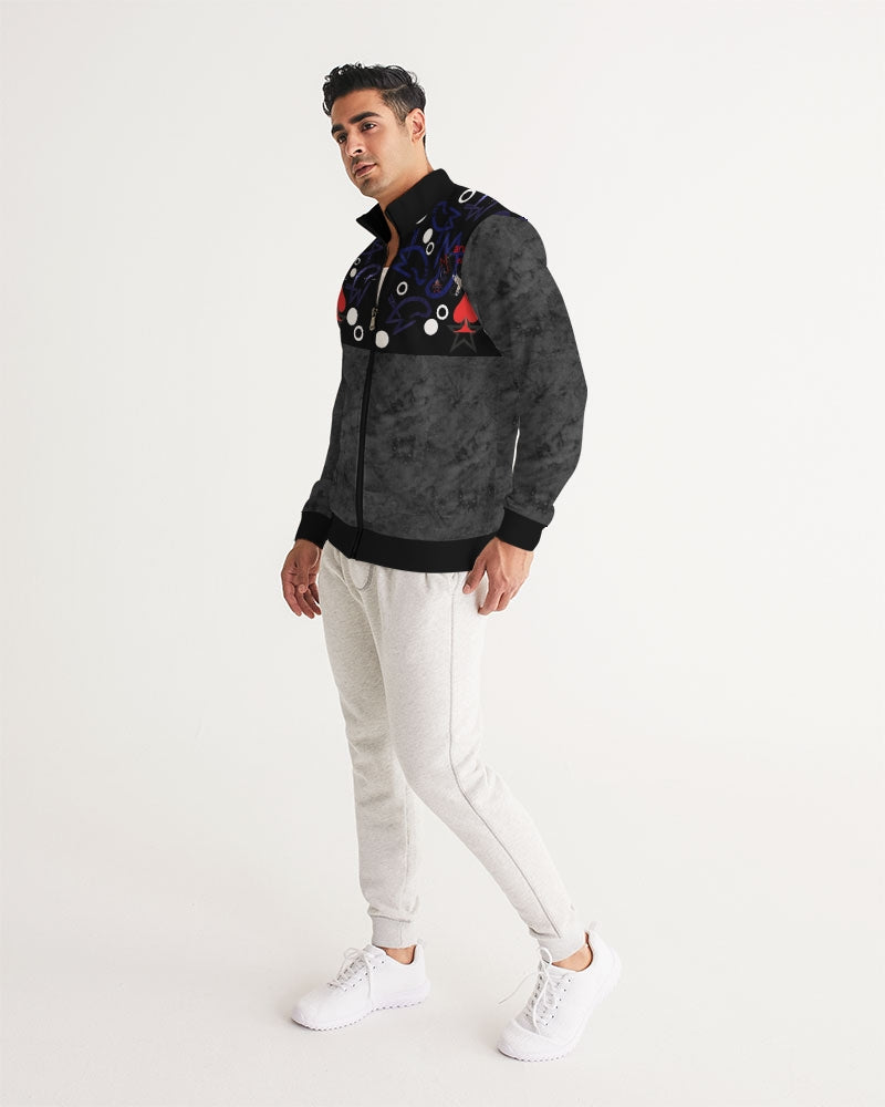 BRAND ready Men's All-Over Print Track Jacket