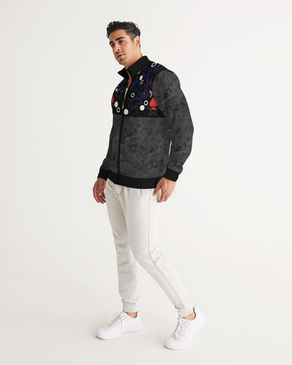 BRAND ready Men's All-Over Print Track Jacket