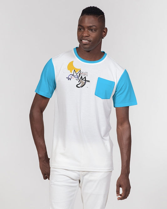 Under the moonlight  Men's All-Over Print Pocket Tee