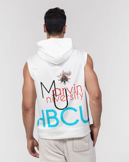 Marvin University HBCU Men's All-Over Print Heavyweight Sleeveless Hoodie