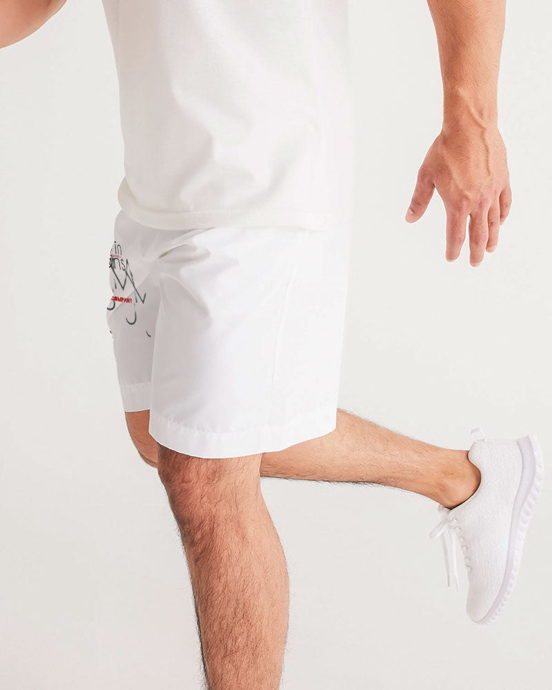 Logo's Men's All-Over Print Jogger Shorts