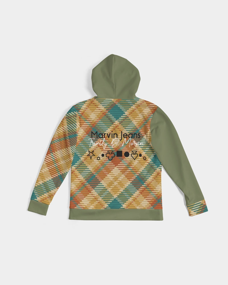 "Soft grid" Men's All-Over Print Hoodie