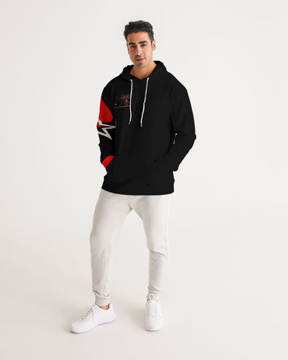 Black Stone 1.0 Men's All-Over Print Hoodie