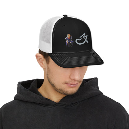 Embroidered Snapback Trucker Cap - Unique Style for Outdoor Adventures, Casual Wear, Gift for Dad, Birthday, Summer Fashion