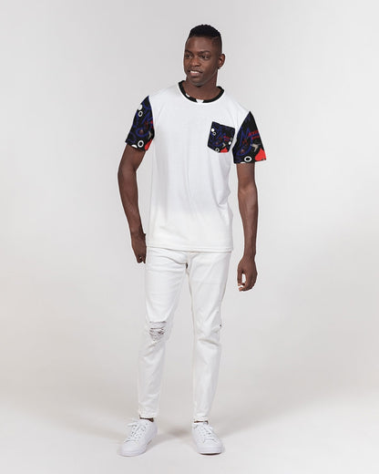 BRAND ready Men's All-Over Print Pocket Tee