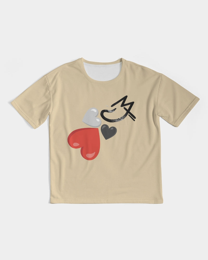 Wheat Men's All-Over Print Premium Heavyweight Tee