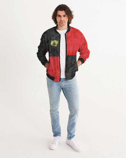 Holy Black Holy Red Men's All-Over Print Bomber Jacket