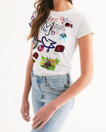 Logo's  Women's All-Over Print Tee