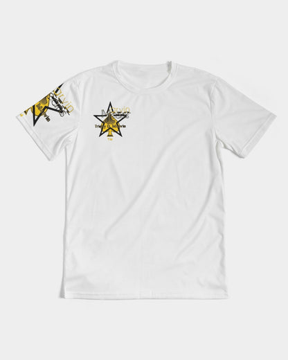 Black and yellow  Men's All-Over Print Tee