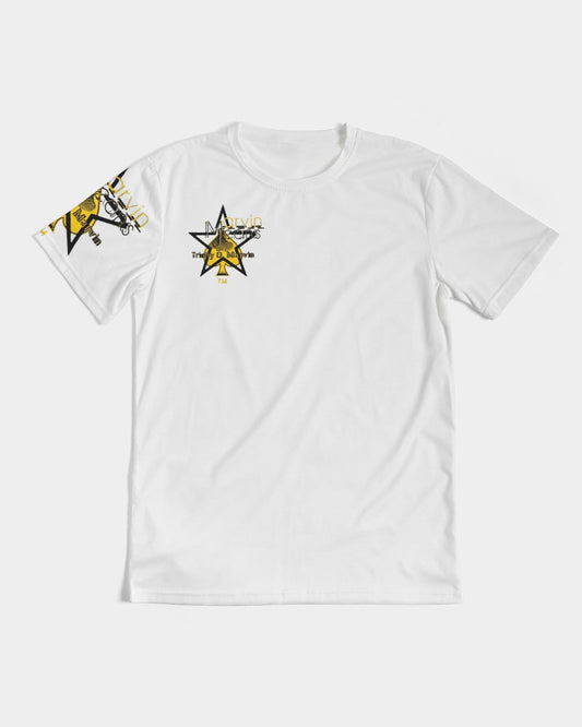 Black and yellow  Men's All-Over Print Tee
