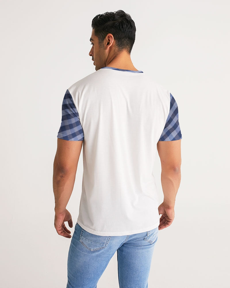 Blue stripes Men's All-Over Print Tee