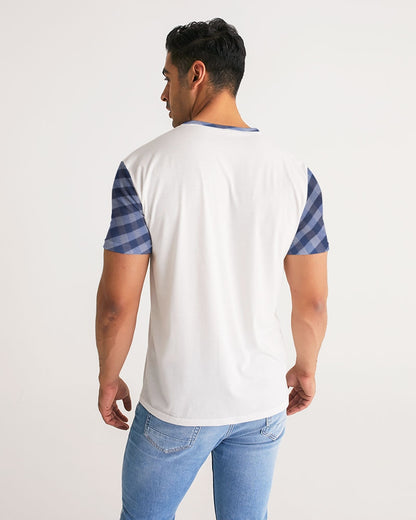 Blue stripes Men's All-Over Print Tee