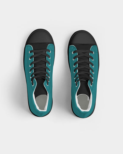 123 Men's Hightop Canvas Shoe - Black