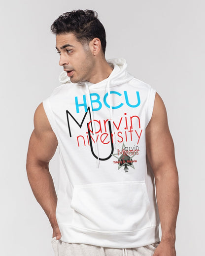 Marvin University HBCU Men's All-Over Print Heavyweight Sleeveless Hoodie
