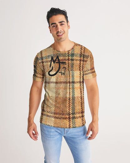 Elastic fabric Men's All-Over Print Tee