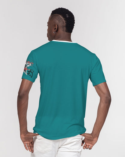 123 Men's All-Over Print Pocket Tee