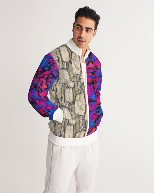Stone mix 101 Men's All-Over Print Track Jacket