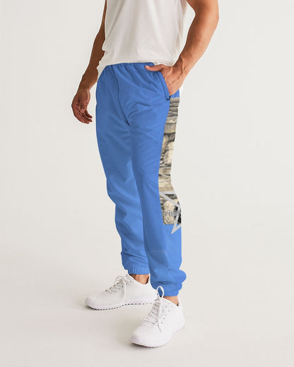 Kingly Blue  Men's All-Over Print Track Pants