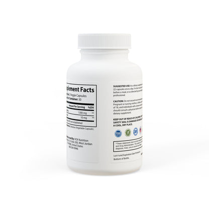 Lemon Lime Ashwagandha and Black Pepper Supplement (60 capsules)