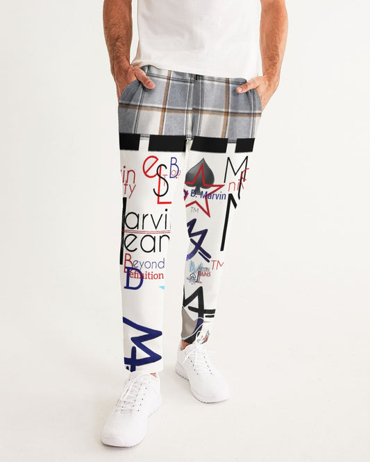 Logo's basic plaids Men's All-Over Print Joggers