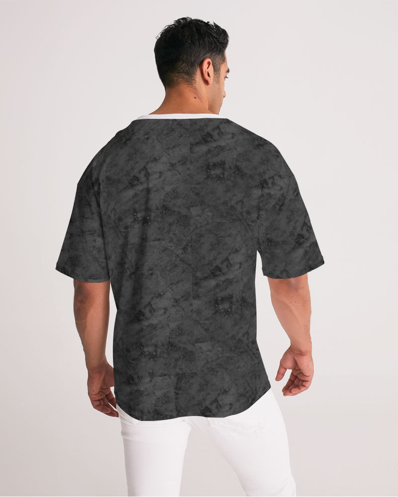 Holy Black Men's All-Over Print Premium Heavyweight Tee