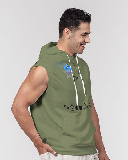 It's the BRAND for me Men's All-Over Print Heavyweight Sleeveless Hoodie